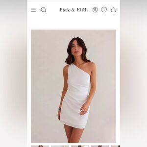 Brand new white Park and Fifth Dress